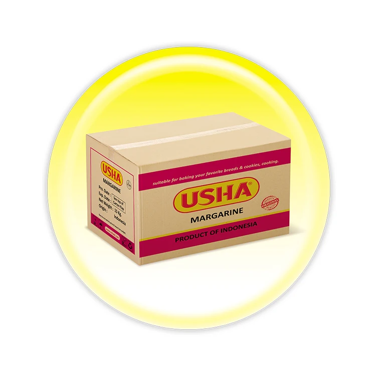 Refined Palm Oil Manufactured Margarine Fat For Confectionary Uses From Indonesia At Lowest Rate with USHA Branding