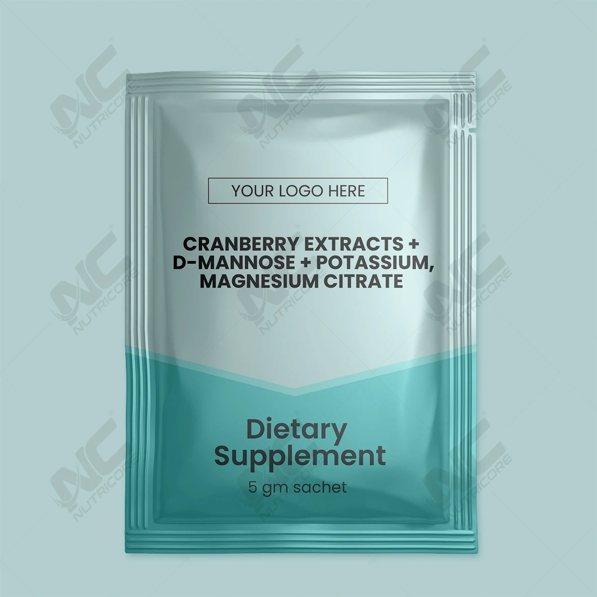 Cranberry Extracts + D-Mannose + Potassium Magnesium Citrate Dietary Supplement Sachet