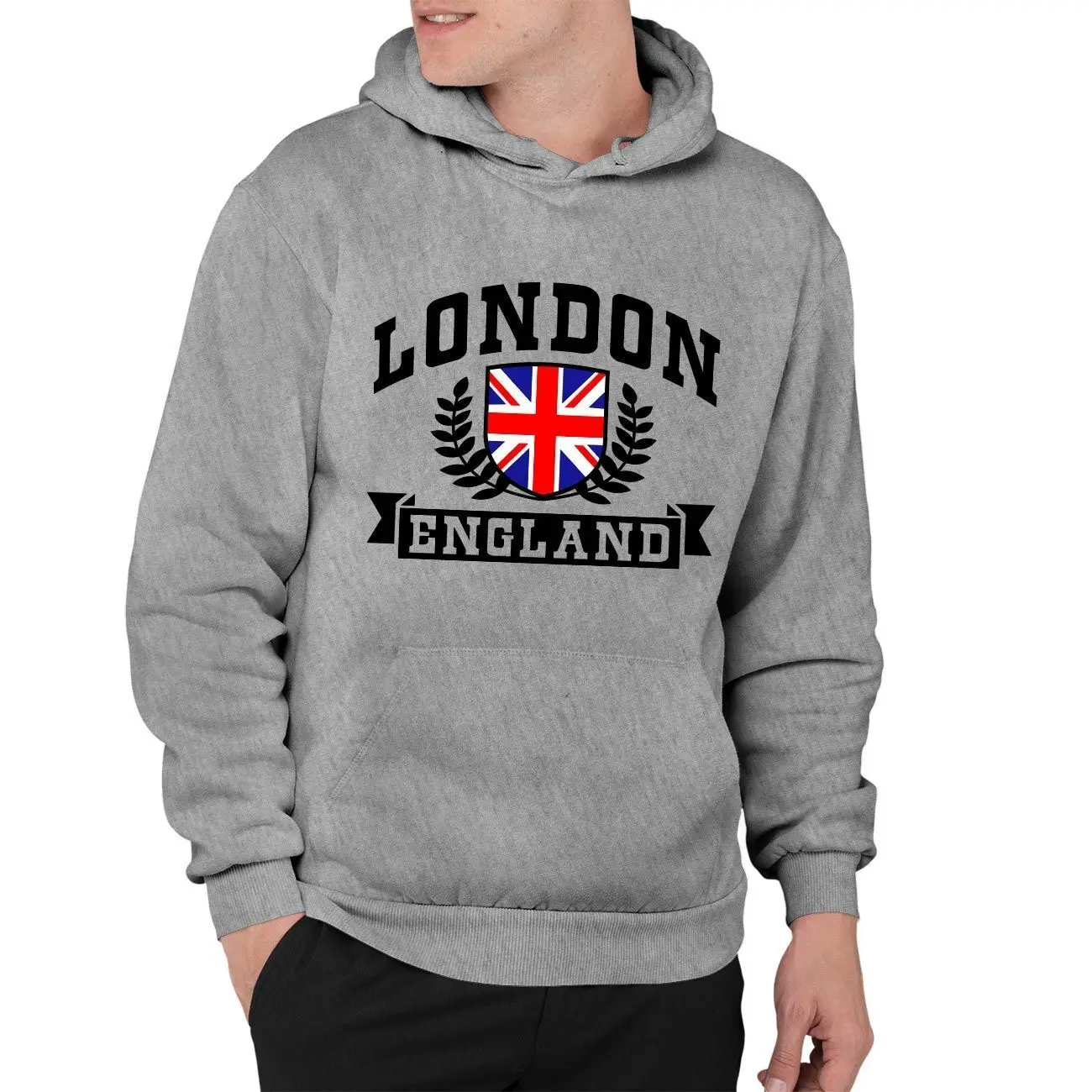 london england union jack unisex souvenir design printed hoodie great britain
