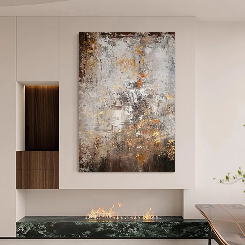 Scandinavian Home Decor Paintings Abstract Art Bohemian Wall Art Living Room Bedroom Sample Room Decorations