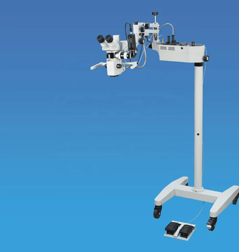 Neuro Surgery Brain Surgery Microscope Floor Stand Model - Lab Microscope for Neorosurgery Educational purpose