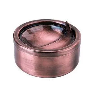 Top Selling Antique Metal Cigarette ash Tray for Home Office Hotel Usage Handmade Supplies Metal Ash Trays