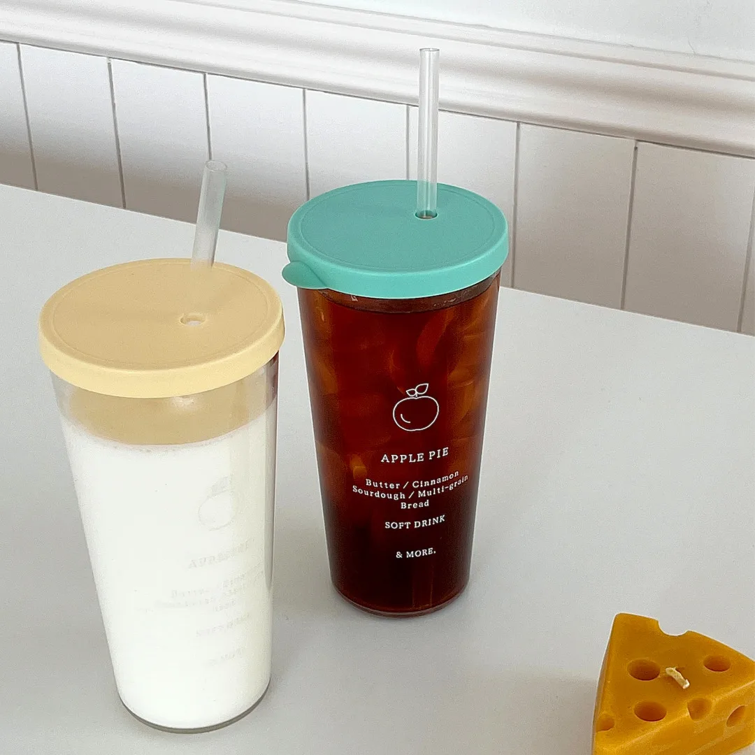 [Made in Korea] Basic Straw Tumbler 600ml - Reusable cup with straw and lid 4colors