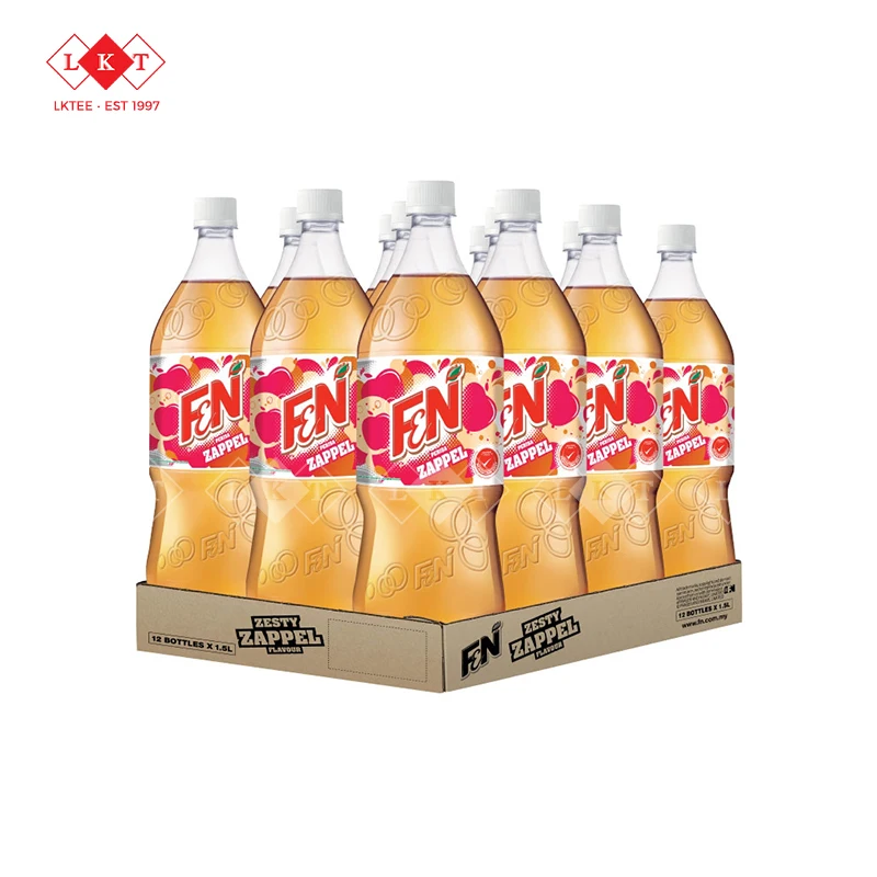 F&N Fun Flavors Carbonated Soft Drinks PET 1.5L Direct Factory Export Quality