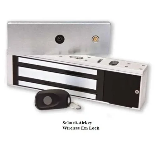 High Selling Airkey 600  LED Em Lock With Wireless Remote for Wireless Lock With Multi Voltage Em Lock With Timer Buzzer