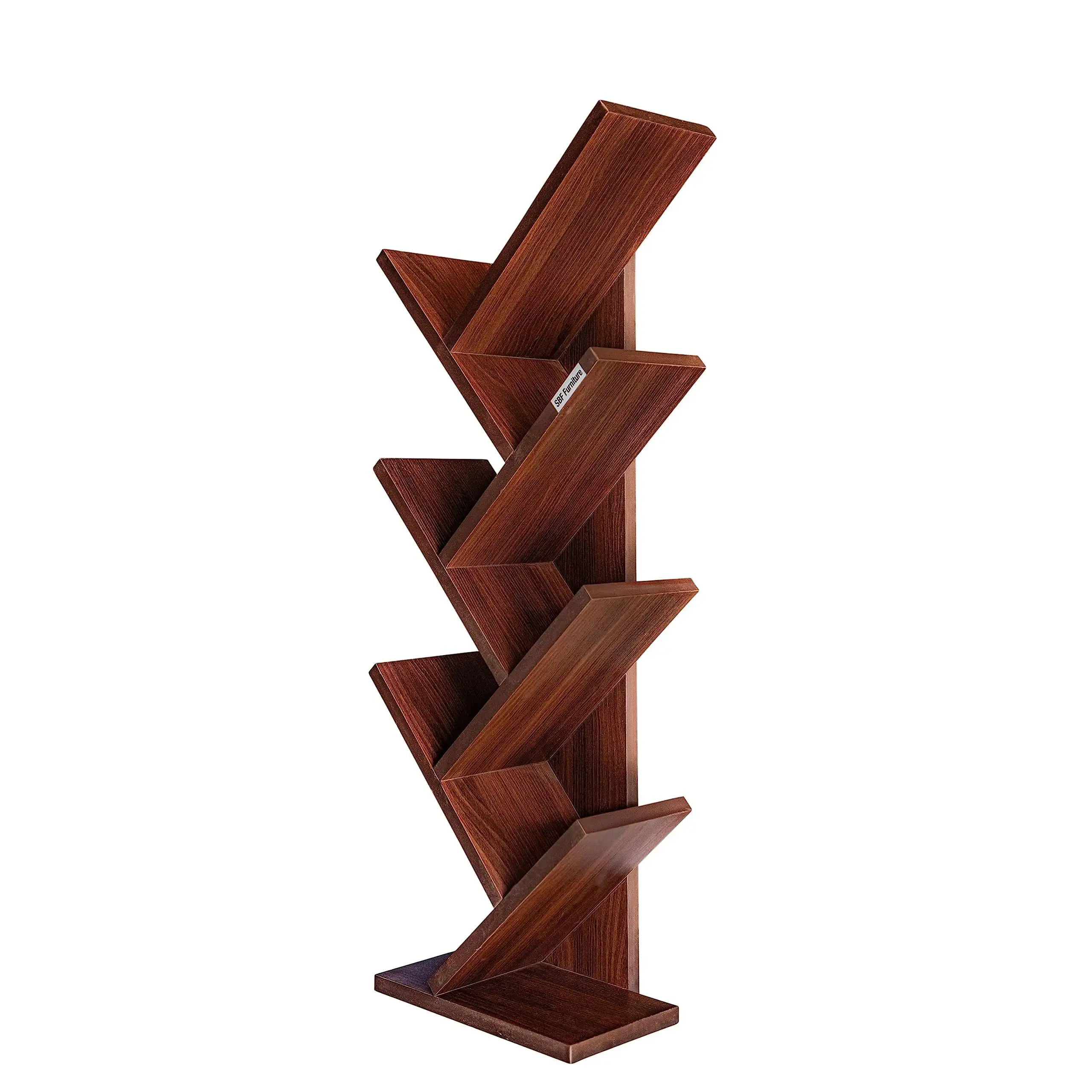 Wooden Book Support Holder Natural Wood Made Decorative Bookends For Home & Offices Use