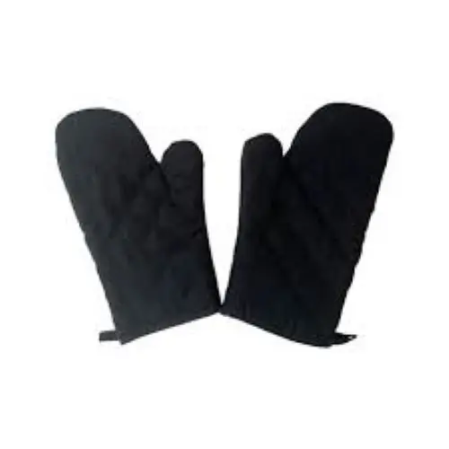 Print Cotton Oven Mitt Set With Custom Top Quality Polyester Oven Glove At Breathable Cooking Heat Resistant Cotton Oven Glove