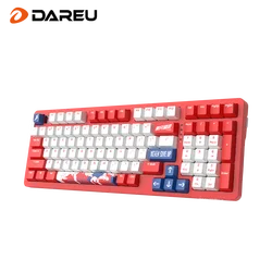 New design best selling Dareu A98 Pro gaming keyboard wireless mechanical keyboard ergonomic keyboard real gasket