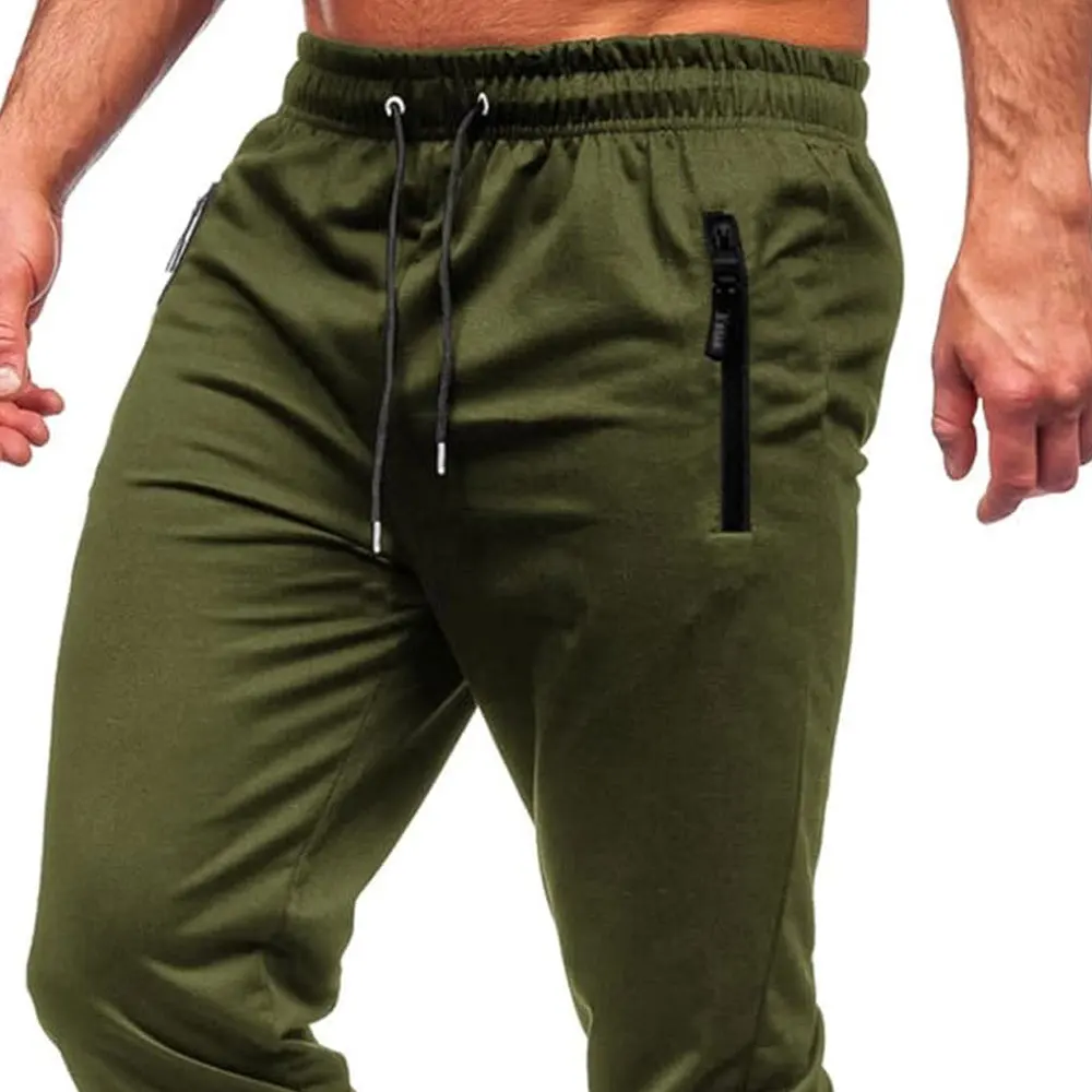 best selling custom logo sports jogger sweatpants 100% cotton workout drawstring waist jogger pants for men