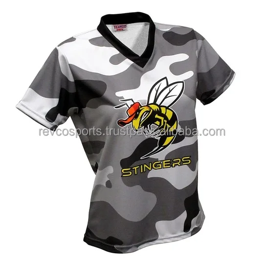Adult Gray Camouflage Soccer Jersey for ladies Sports wear Best Quality Soccer Jerseys V-Neck Soccer Team Jerseys short Sleeve