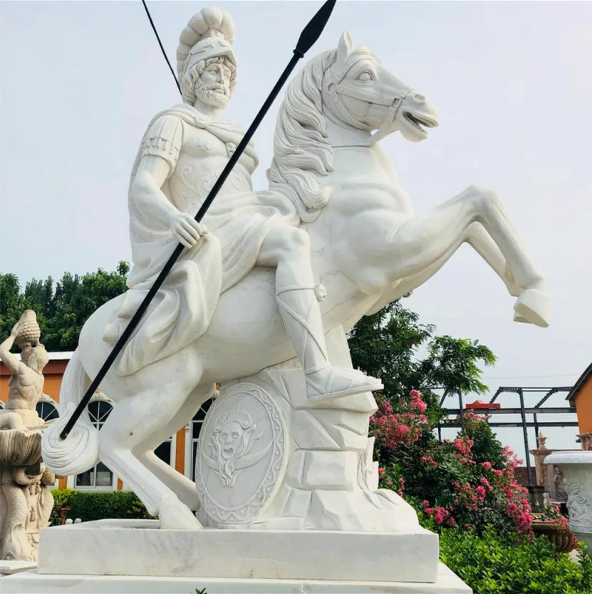 Customizable Natural Marble Statue of Goddess David Zeus of Western Characters