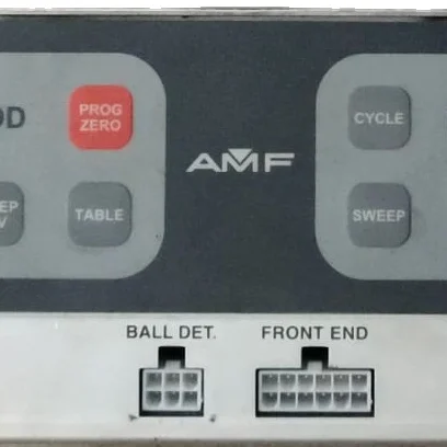 Used Working Condition AMF 090005827 Front End Bowling Electronic Control Box for 8290XL Pinspotters Plastic Lane Ball Material