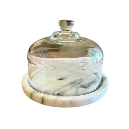 Ceramic cake pan glass cover tasting snack tray dessert table display stand pastry paper cup mousse bread with lid