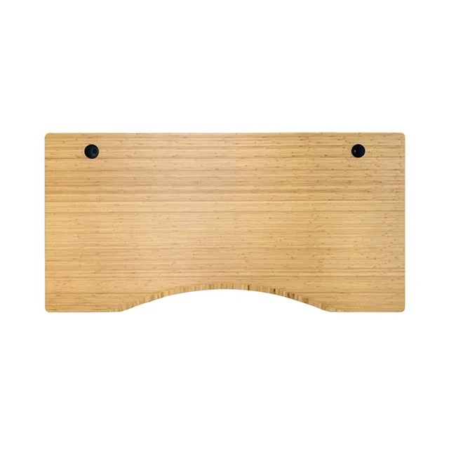 Bamboo Table Top for Standing Desk Home Office Desk 100% Solid Real Bamboo