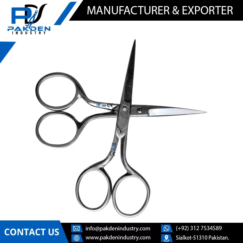 Custom Made 100% Top High Quality German Stainless Steel Assorted Mustache Scissor / Latest Design Assorted Mustache Scissor