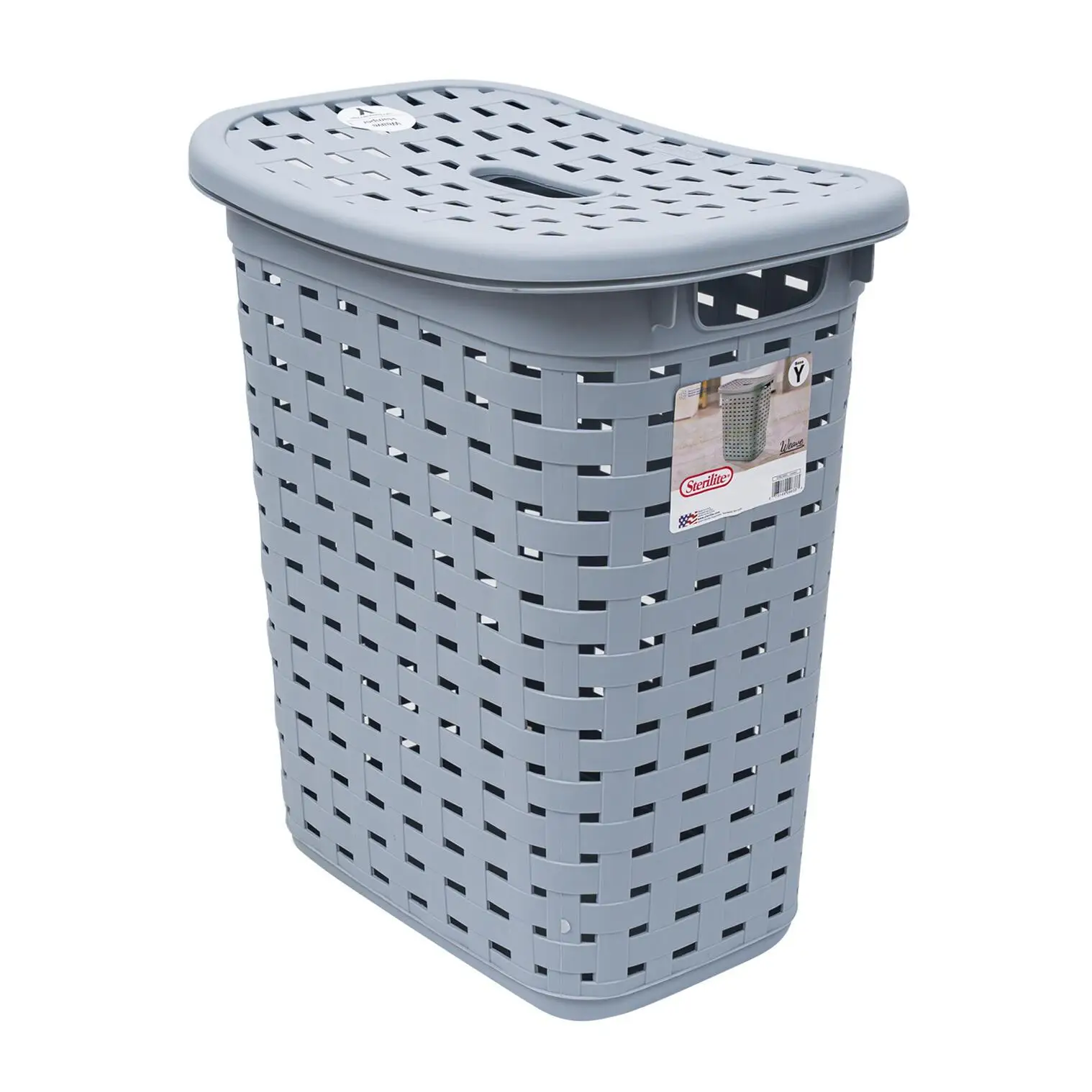 HAMPER 22.38'H WEAVE CEMENT