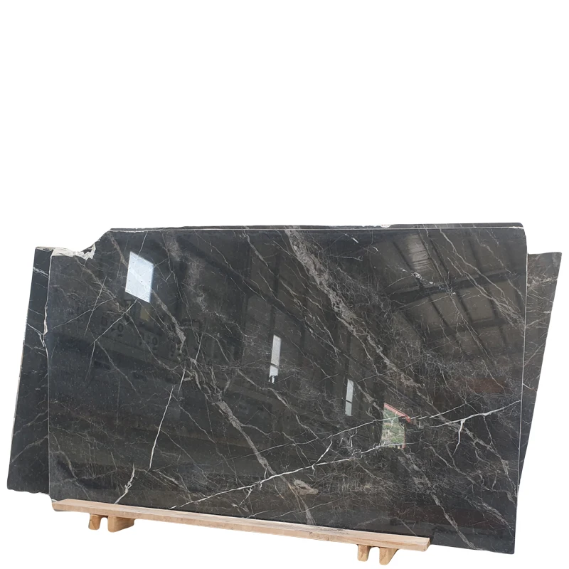 2024 Nero Marquina черная мраморная плита 2 см полированная отточенная матовая натуральная с белоснежными прожилками сделанная в Турции прямые продажи