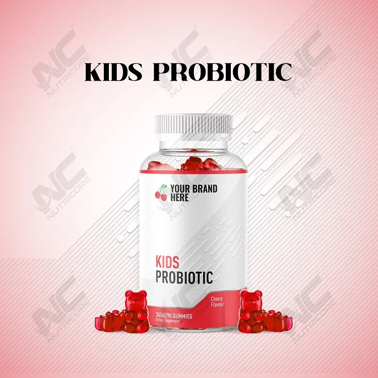 Hot Selling Custom Label/ Private Label Healthcare Supplement Kids Probiotic Gummies from Indian Exporter