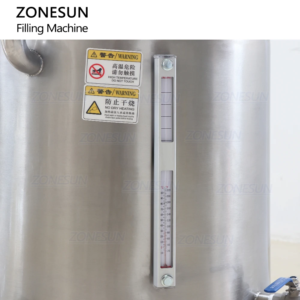 ZONESUN Gear Pump Soy Hot Paraffin Bee Wax Jar Mold Pillar Scented Candle Making Equipment Filling Melting And Mixing Machine