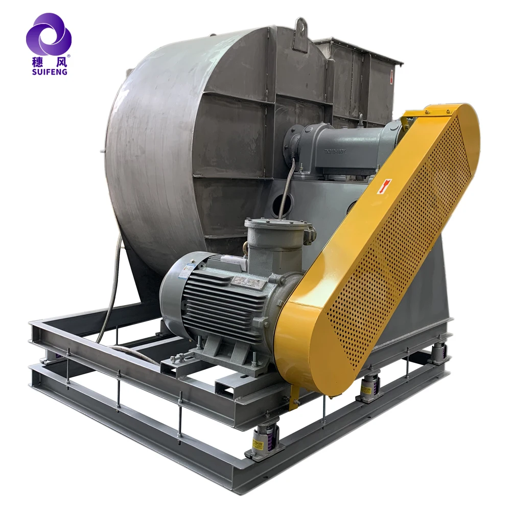 Cement Plant Air Blower With Air Damper