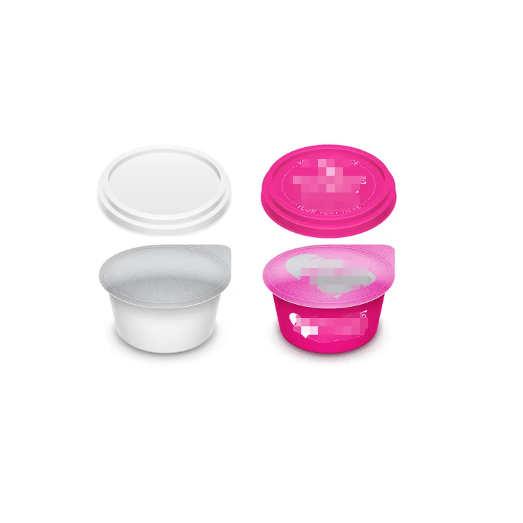 Wholesale Disposable Custom High Quality Custom Logo PP Yogurt Ice Cream Plastic Cup Packaging Containers