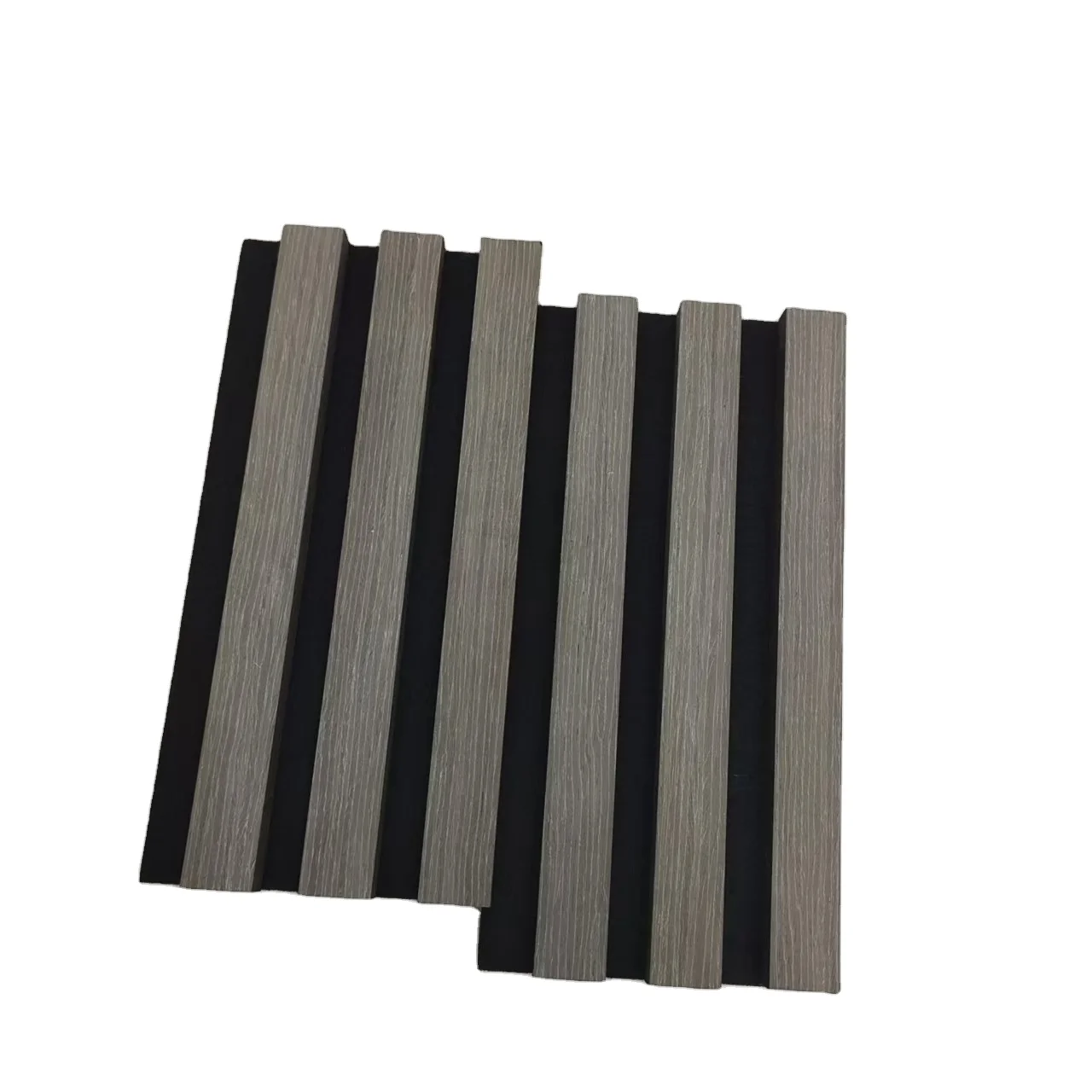 Wall Decorative Sound Proofing Timber Veneer MDF Slat Acustic Wall Panel