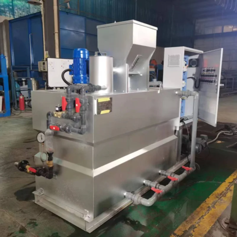 Сделано в Китае из нержавеющей стали для растворения коагулянта химическая дозирующая машина приготовления полимера