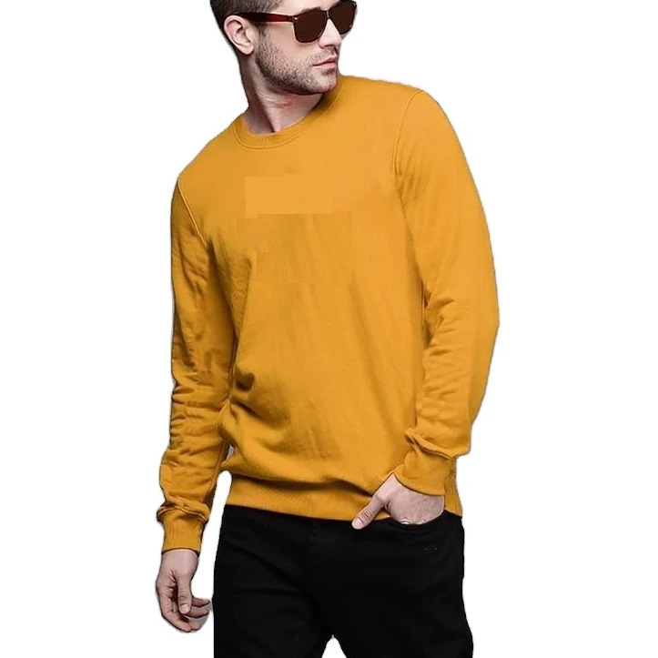 Trending Premium Quality Soft Fabric winter Sweatshirt for casual wear 100% Indian Cotton Customization Available Logo and Print