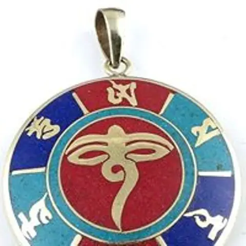 Buddha Eyes Tibetan  Pendants
