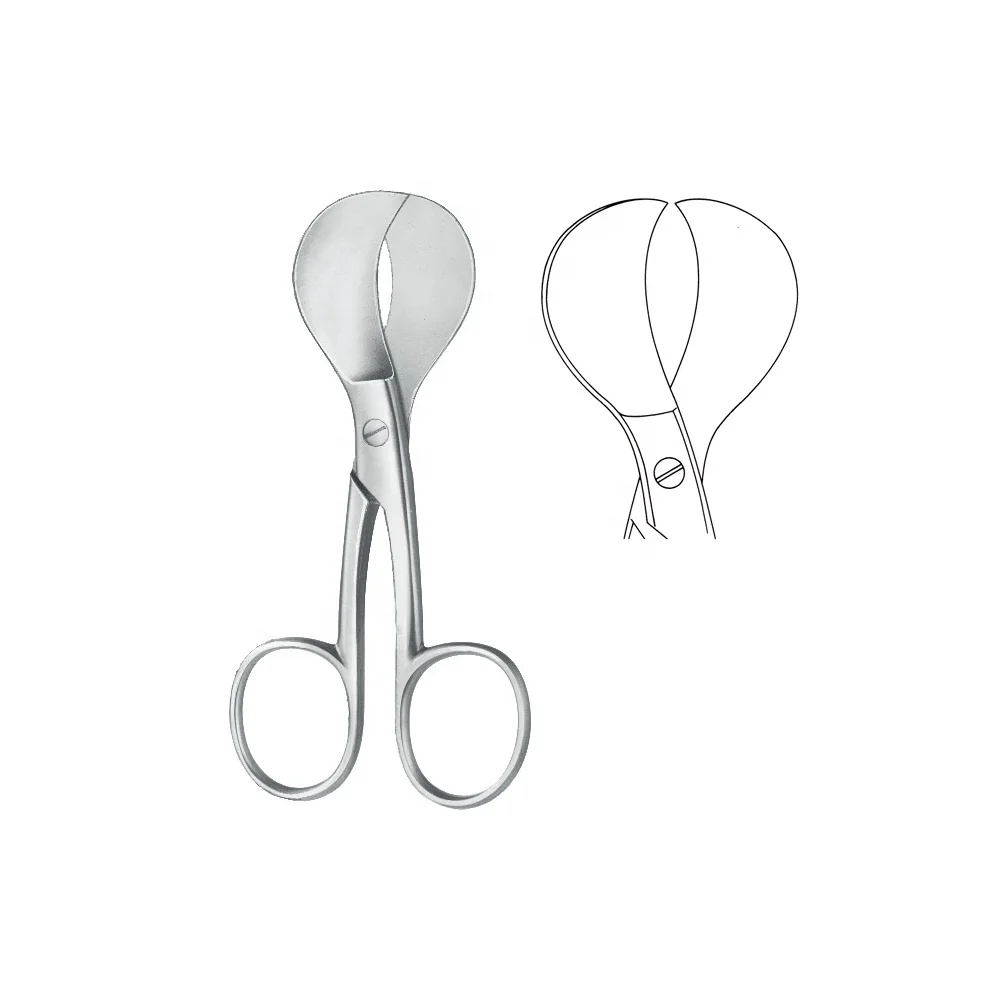 Mod USA High Quality Stainless Steel Surgical Umbilical Cord Scissors American Pattern-Manual Power Source