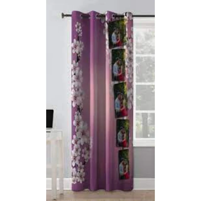 New Design Custom Curtains Luxurious Design Stain Resistant Digital Print Curtain