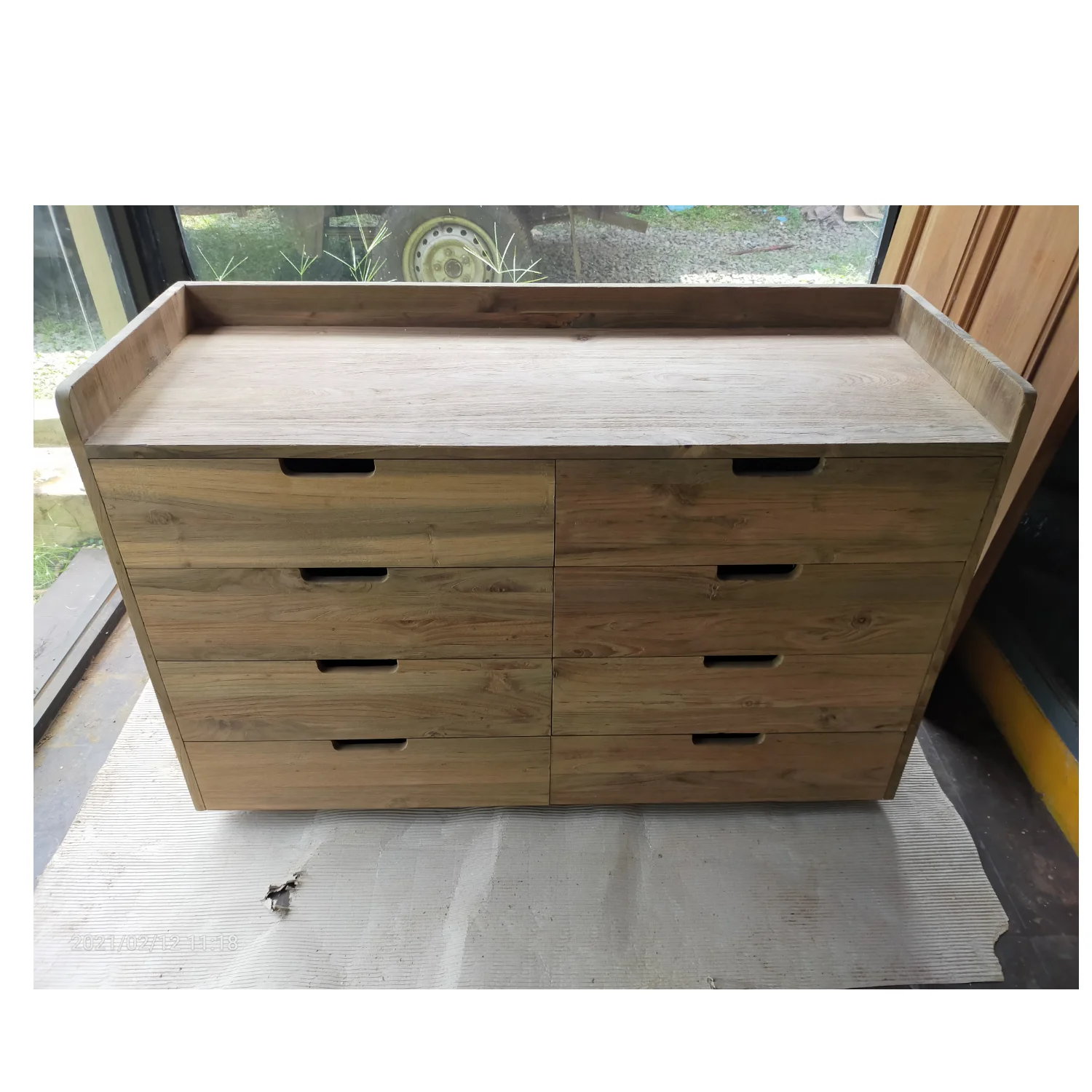 Reclaimed teak furniture with Elegance in Wood Rustic Teak Sideboard Buffet Cabinet Crafted Taste Reclaimed Wood Sideboard