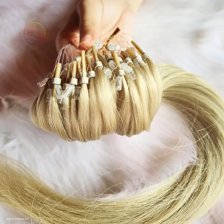 Оптовая продажа, микроринг для наращивания волос, роскошное качество, Лучшая цена, для шелковистых и гладких волос