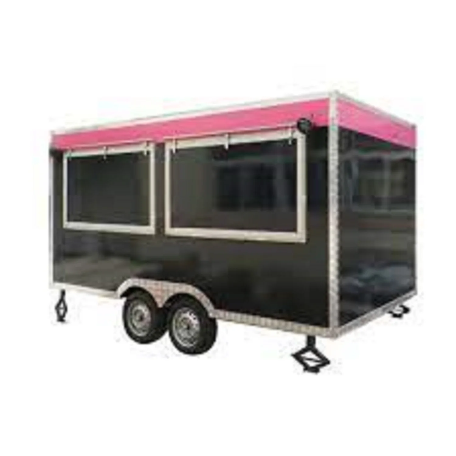 Mobile Food Trailer Street Mobile Food Cart Austria Factory Mobile Food Truck for Sale Steel