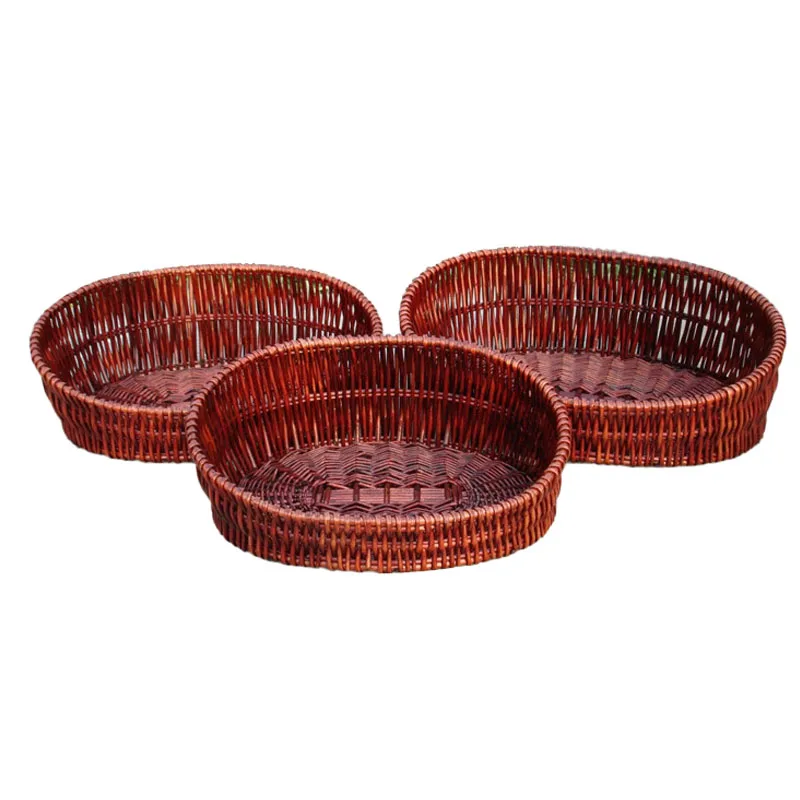 Hand-knitting Osier&wicker &rattan Pet Bed &basket&canopy For Dog Cat With Cushion For Sale