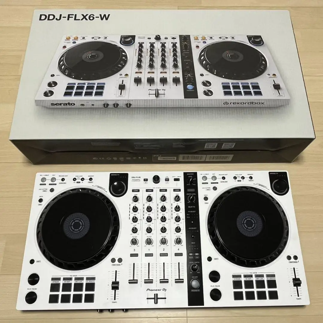 FAST DELIVERY PioneerS DDJ-FLX6 4-Channel DJ Controller w/ Serat Rekordbox & ProX XS-DDJFLX6W