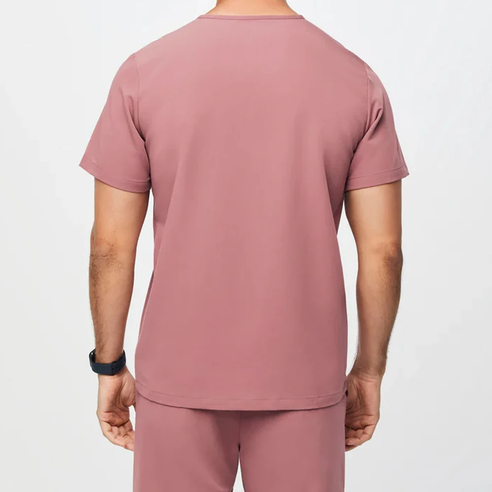 men cheap three-pocket nursing scrubs