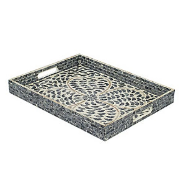 BEST SELLING BONE INLAY SERVING TRAY NEW BONE INLAY MOTHER OF PEARL TRAY
