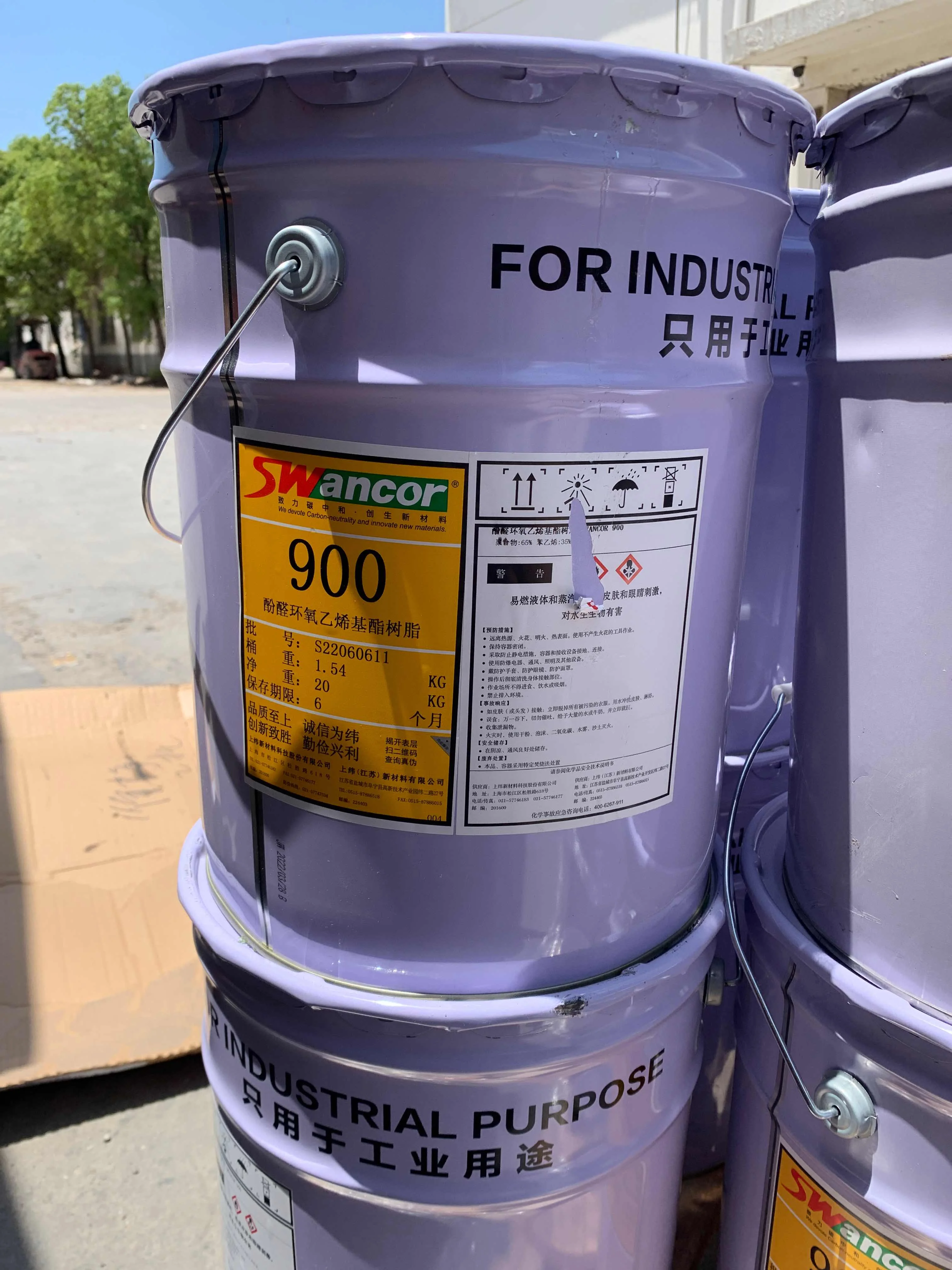 Best price high temperature resistant phenolic epoxy modified SWANCOR 907-S vinyl ester resin