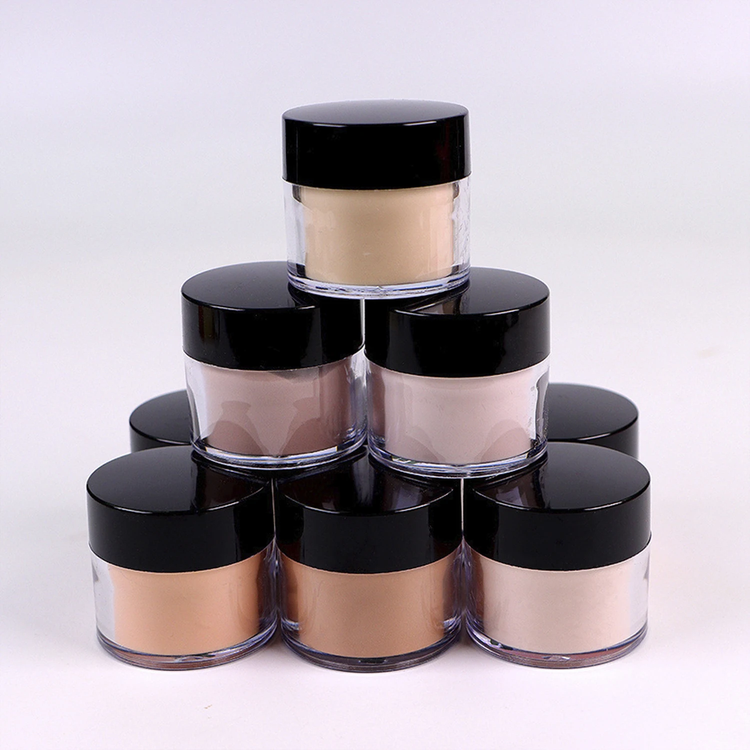 30ml 50ml Acrylic Powder Nude Color Milky Pink Manicure Powder mirror powder
