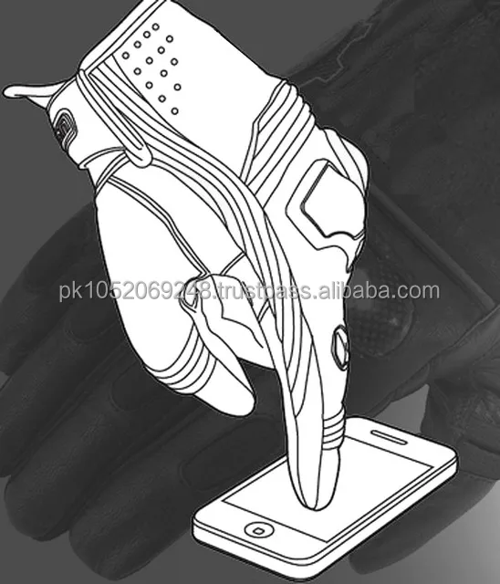 Direct Factory Custom Classic Men Dress Leather Winter Quilted Gloves/Men Leather Winter Quilted Gloves