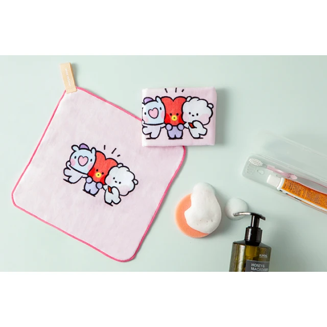 Bts BT21 minini Characters Hand Towels for kpop fan promotion store for kpop Korean musician cute goods