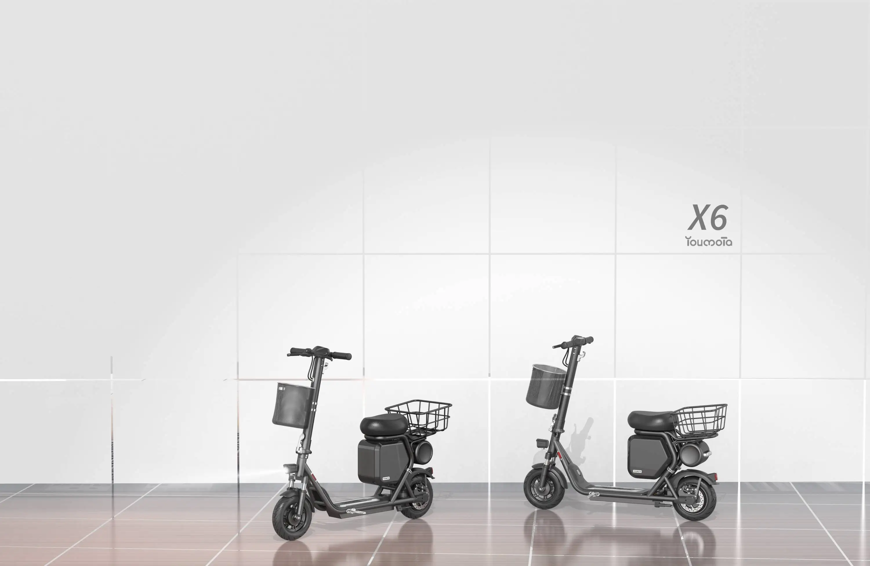 Electric Scooter With Seat Two Wheels OEM Power Time Charging Color 25km/h E-Scooter for adults