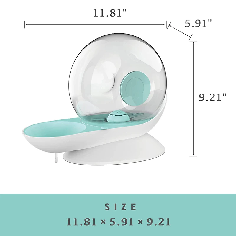 2023 Smart Luxury Electric  ABS 3L Pet Cat Dog Automatic Plastic Pet Food Drinking Water Dispenser Fountain