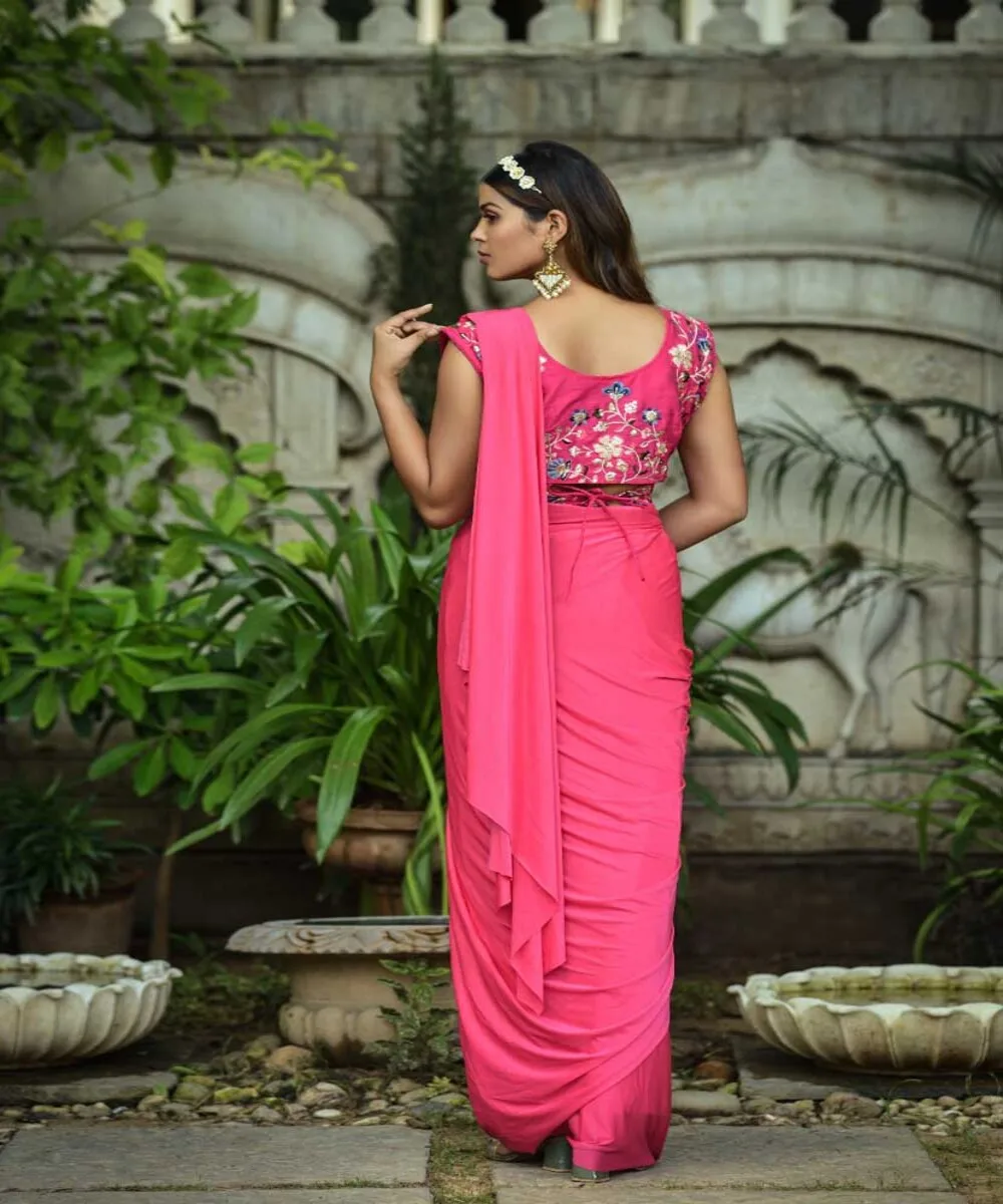 Ethnic Garment traditional teen patti ethic wear Wholesale Purple silk saree surat