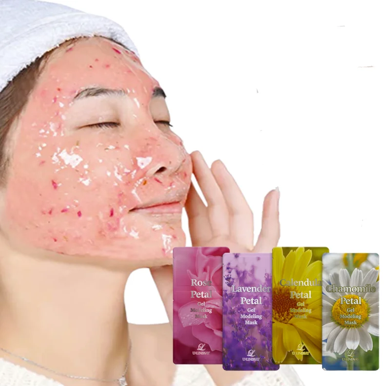 Wholesales OEM ODM Hydrojelly powder SPA Face mask Flower Petal Peel Off rubber jelly mask -  Korean Cosmetics