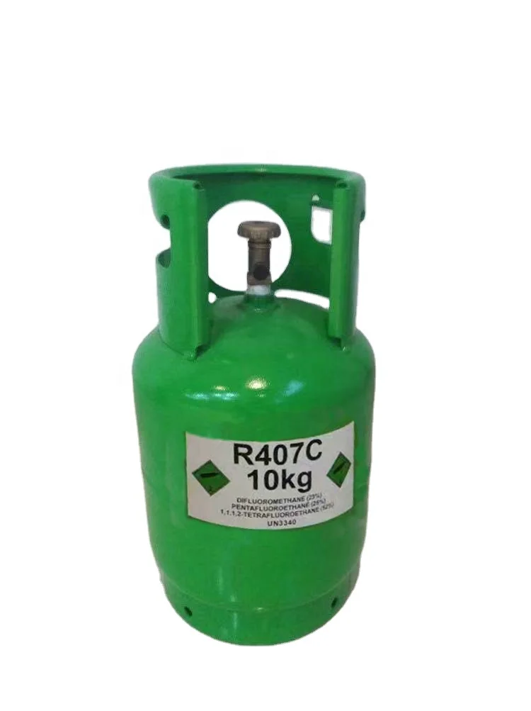 JUFLORON R407c refrigerant gas  12L CE Reusable cylinders  R407C 11.3KG  Refrigerant gas