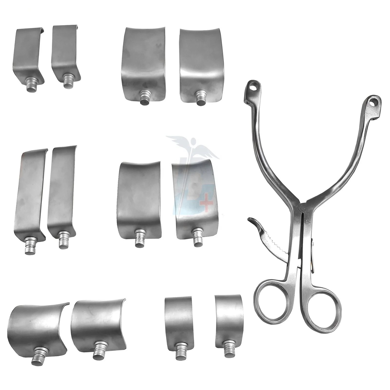 High Quality Kolbel Retractor Complete Set With 12 Blades German Surgical Orthopedic Retrctor