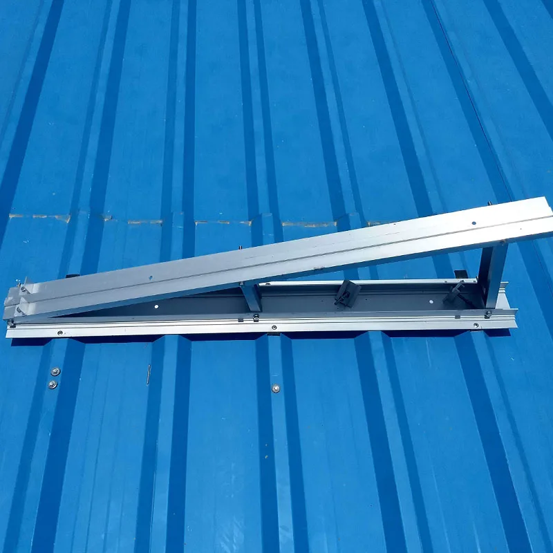 Pv mounting structure solar mounting system manufacturer bracket support structure metal roof solar panel bracket mounting