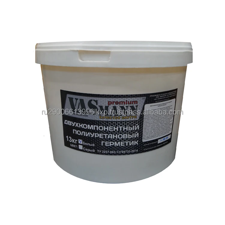 Polyurethane sealant for seams two-component VASmann premium sealing joints gaps cracks of buildings frost-resistant from -20C